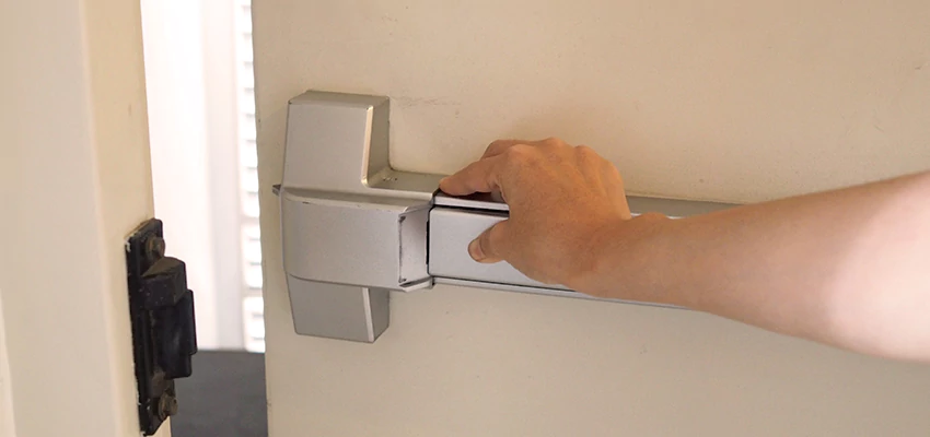 Roller Gate Panic Bar Installation in Taft, California